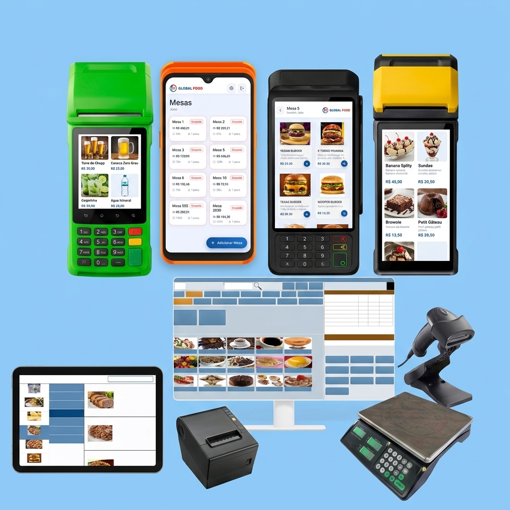 Hardwares e Equipamentos Homologados da Global Food Sistemas
